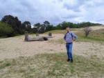 Even poseren